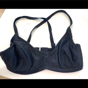 Athleta Black bikini top